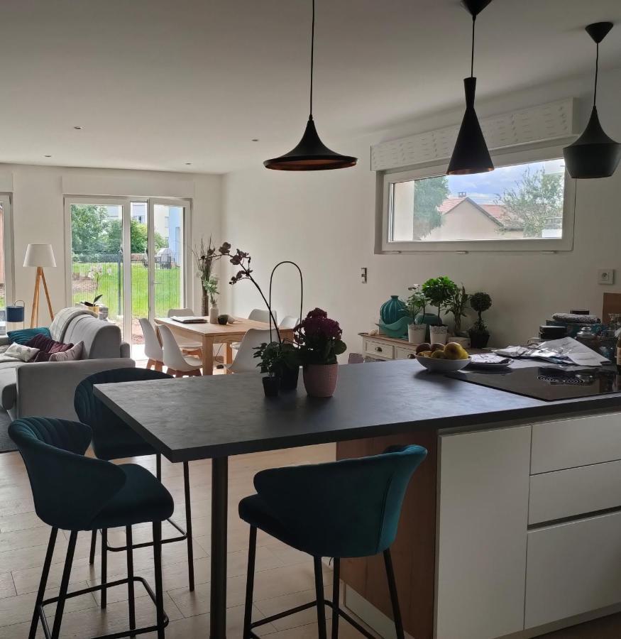 La Maison Bleue, A 20 Mn De Strasbourg, Sur La Route Des Vins, Jusqu'A 6 Personnes, Sélestat Exteriör bild