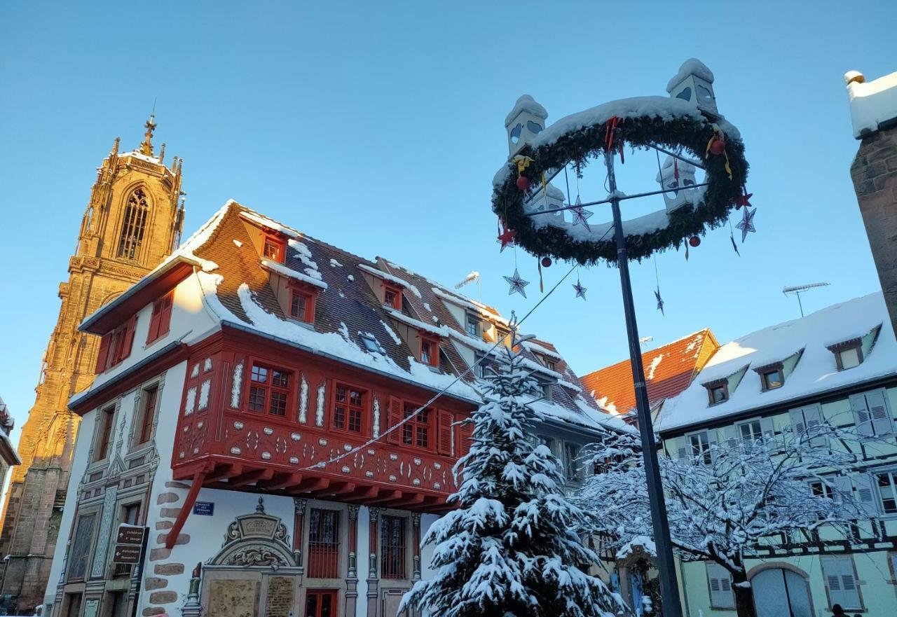 La Maison Bleue, A 20 Mn De Strasbourg, Sur La Route Des Vins, Jusqu'A 6 Personnes, Sélestat Exteriör bild