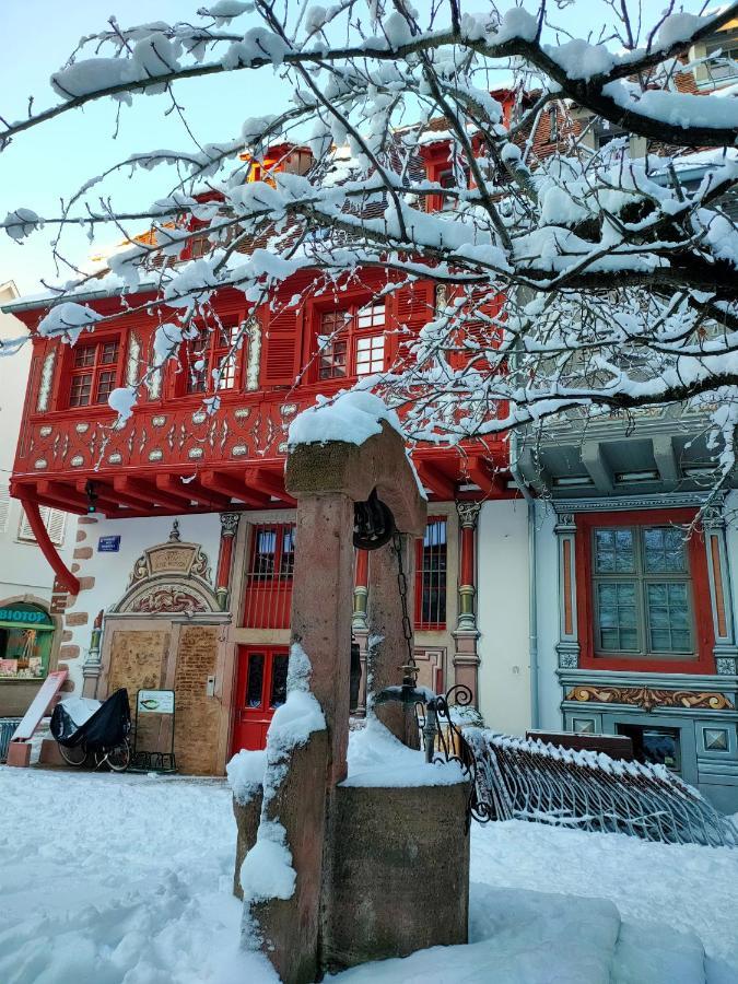 La Maison Bleue, A 20 Mn De Strasbourg, Sur La Route Des Vins, Jusqu'A 6 Personnes, Sélestat Exteriör bild
