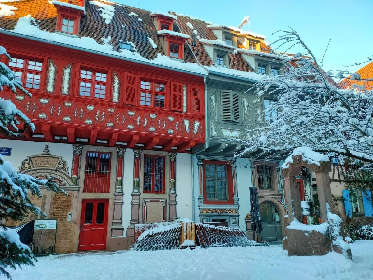 La Maison Bleue, A 20 Mn De Strasbourg, Sur La Route Des Vins, Jusqu'A 6 Personnes, Sélestat Exteriör bild