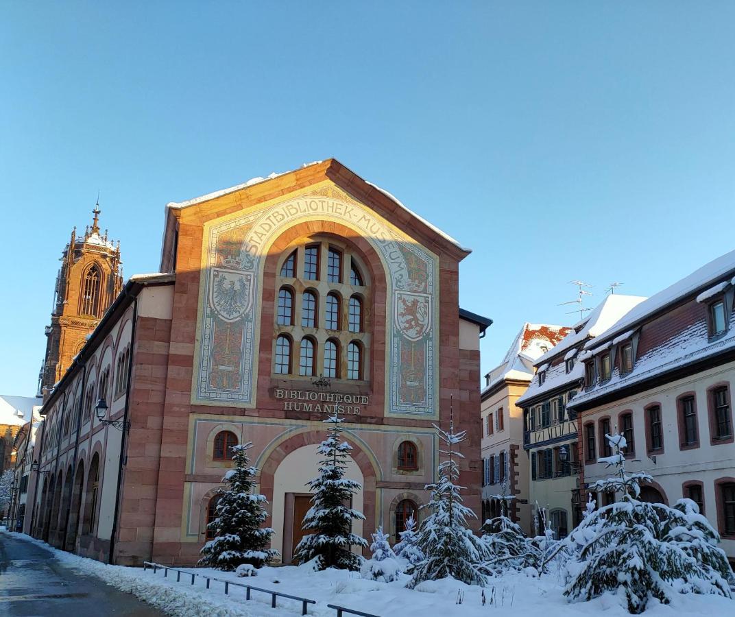 La Maison Bleue, A 20 Mn De Strasbourg, Sur La Route Des Vins, Jusqu'A 6 Personnes, Sélestat Exteriör bild